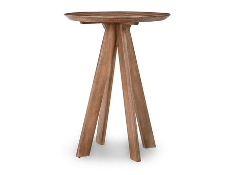 Rodrigo Pottery Brown Round Bar Table - Ornate Home