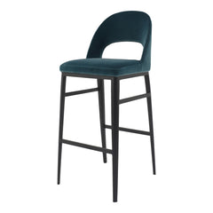 Roger Teal Bar Stool - Ornate Home