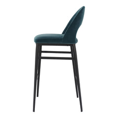 Roger Teal Bar Stool - Ornate Home