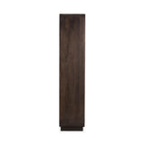 Rogers Dark Brown Display Cabinet - Ornate Home
