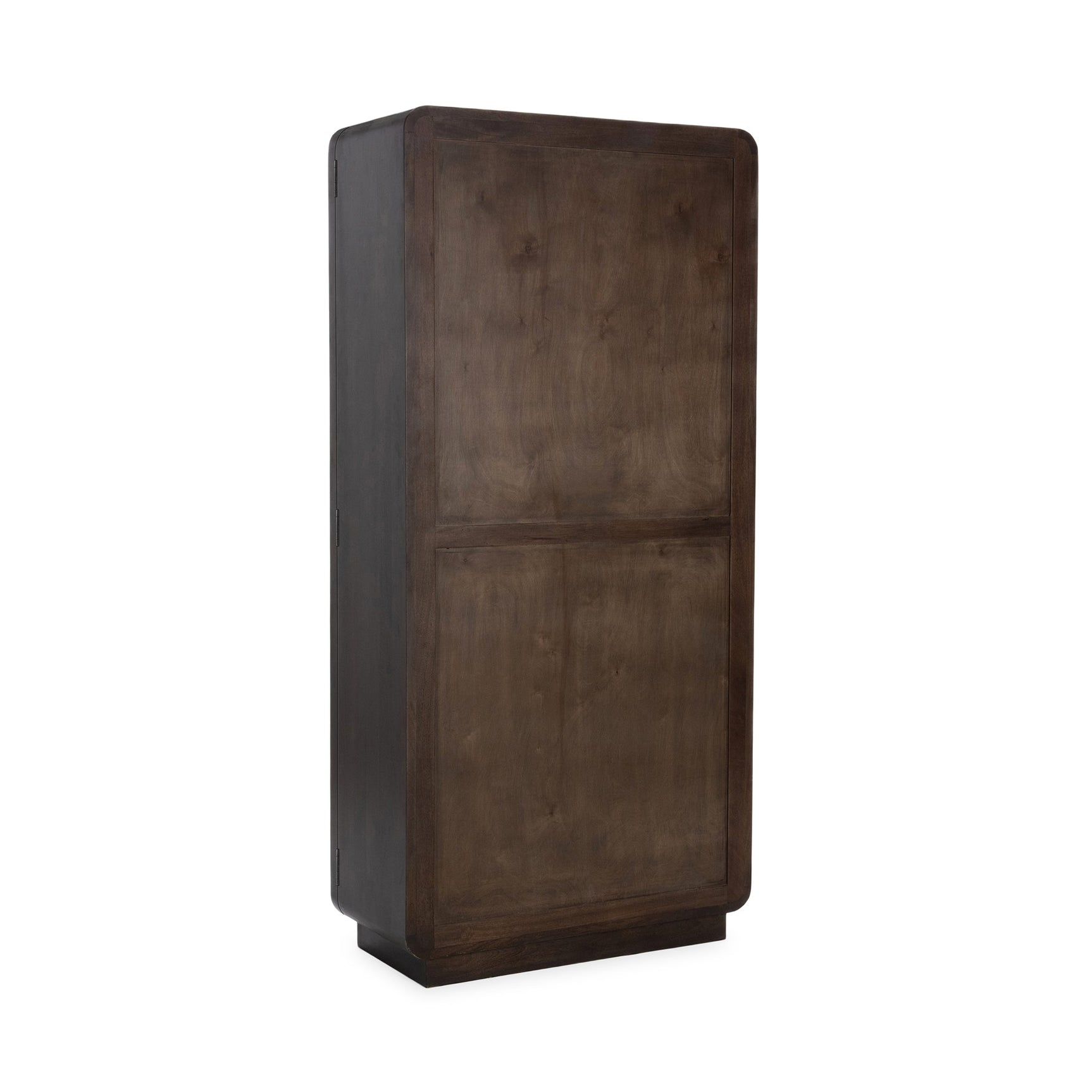 Rogers Dark Brown Display Cabinet - Ornate Home