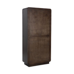 Rogers Dark Brown Display Cabinet - Ornate Home