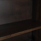 Rogers Dark Brown Display Cabinet - Ornate Home
