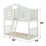 Rohan Cottage Twin/Twin Bunk Bed - Ornate Home