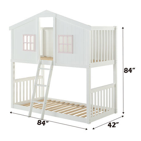 Rohan Cottage Twin/Twin Bunk Bed - Ornate Home