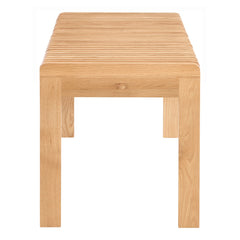 Rohe Natural Oak Bench - Ornate Home