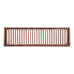 Rohe Walnut Brown Bench - Ornate Home