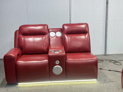 Rojas Red HP0426 Power 2 Reclining Sectional - Ornate Home