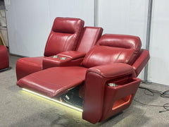 Rojas Red HP0426 Power 2 Reclining Sectional - Ornate Home