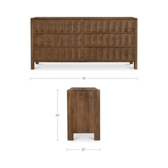 Roland Brown Dresser - Ornate Home