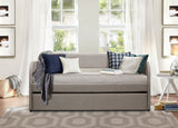 Roland Gray Daybed with Trundle - Ornate Home