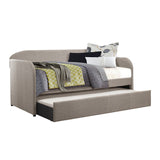 Roland Gray Daybed with Trundle - Ornate Home