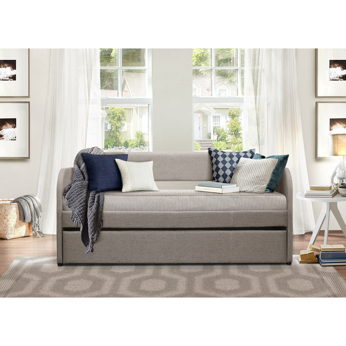 Roland Gray Daybed with Trundle - Ornate Home