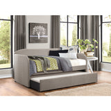 Roland Gray Daybed with Trundle - Ornate Home