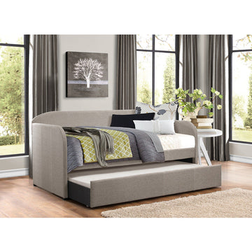Roland Gray Daybed with Trundle - Ornate Home
