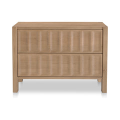 Roland Natural Nightstand - Ornate Home