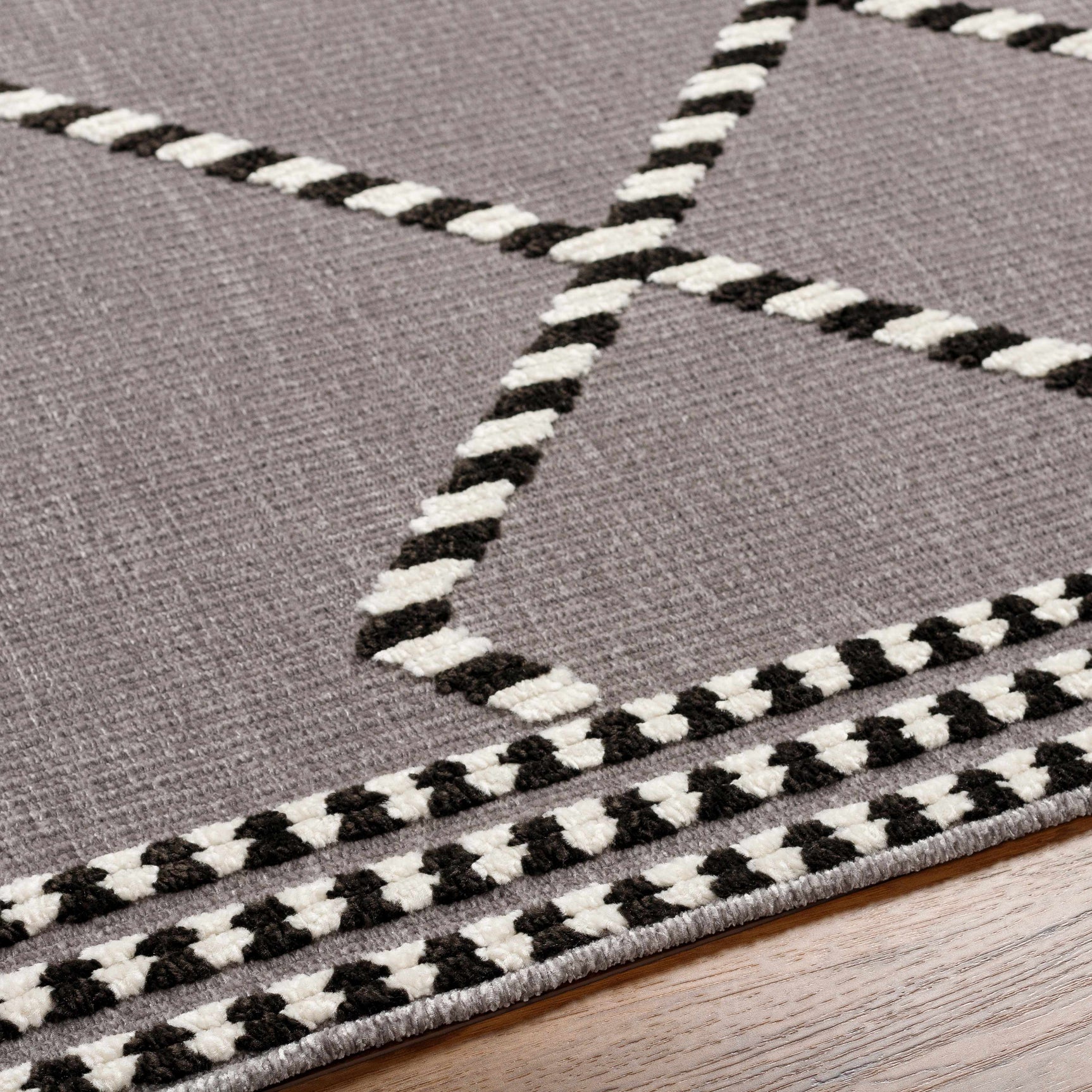 Rolf Textured Washable Rug - Clearance - Ornate Home