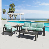 Rolig Black Coffee Table - Ornate Home
