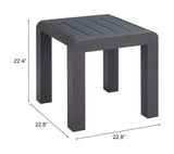 Rolig Black Side Table - Ornate Home