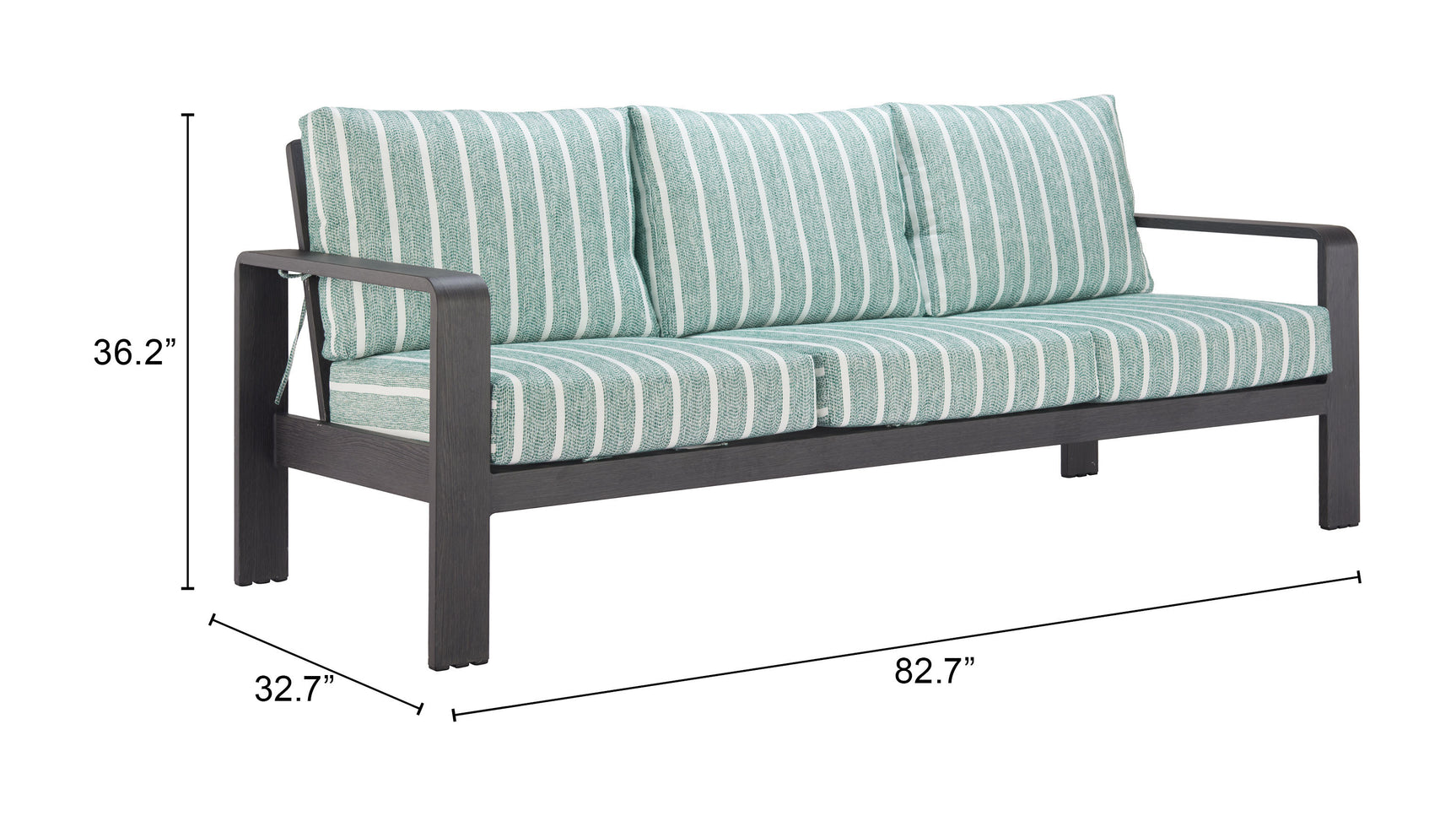 Rolig Green Sofa - Ornate Home