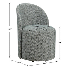 Roll With It Teal Dining Chair - Ornate Home