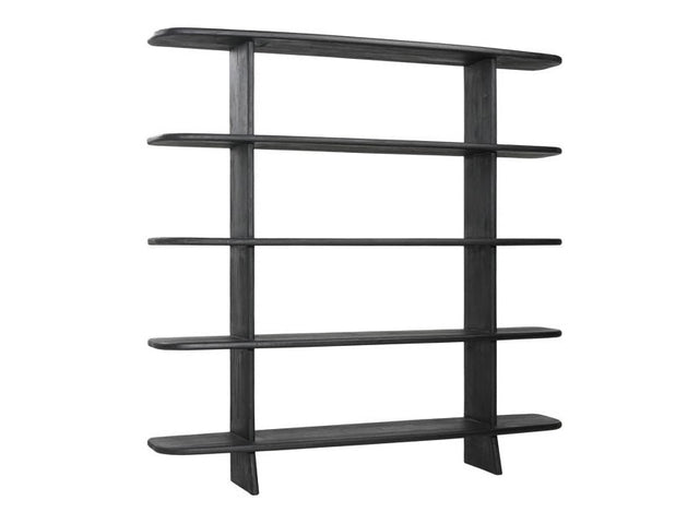 Rolland Black Bookcase - Ornate Home