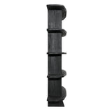 Rolland Black Bookcase - Ornate Home
