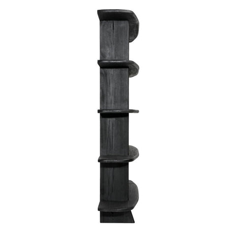 Rolland Black Bookcase - Ornate Home