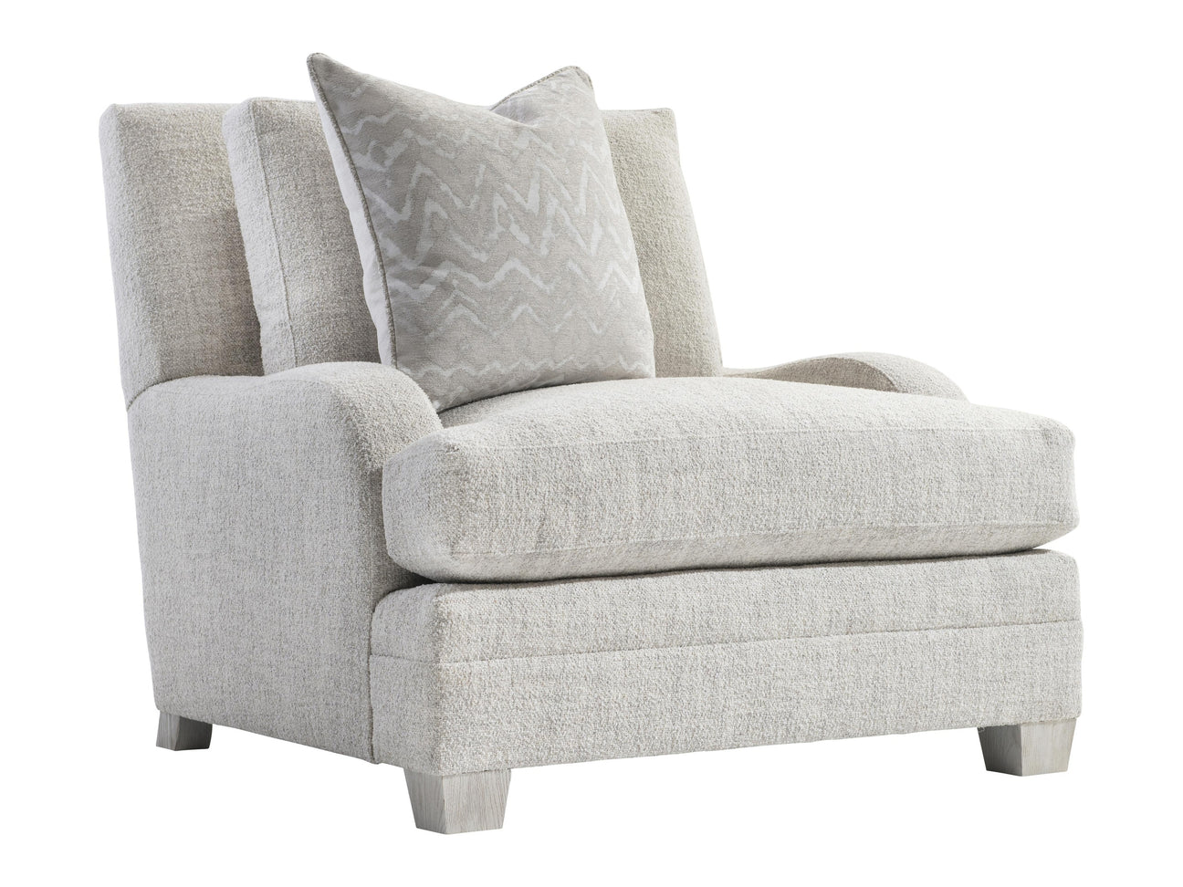 Rollins Beige/Tan Fabric Chair - Ornate Home