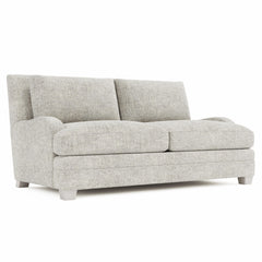 Rollins Beige/Tan Fabric Loveseat - Ornate Home
