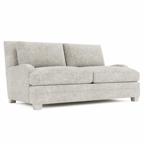 Rollins Beige/Tan Fabric Loveseat - Ornate Home