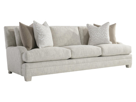 Rollins Beige/Tan Fabric Sofa - Ornate Home