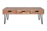 Rollins Natural 3 Drawer Cocktail Table - Ornate Home