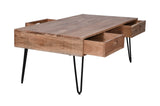 Rollins Natural 3 Drawer Cocktail Table - Ornate Home