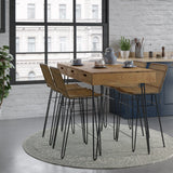 Rollins Natural Counter Table - Ornate Home