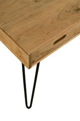 Rollins Natural Counter Table - Ornate Home