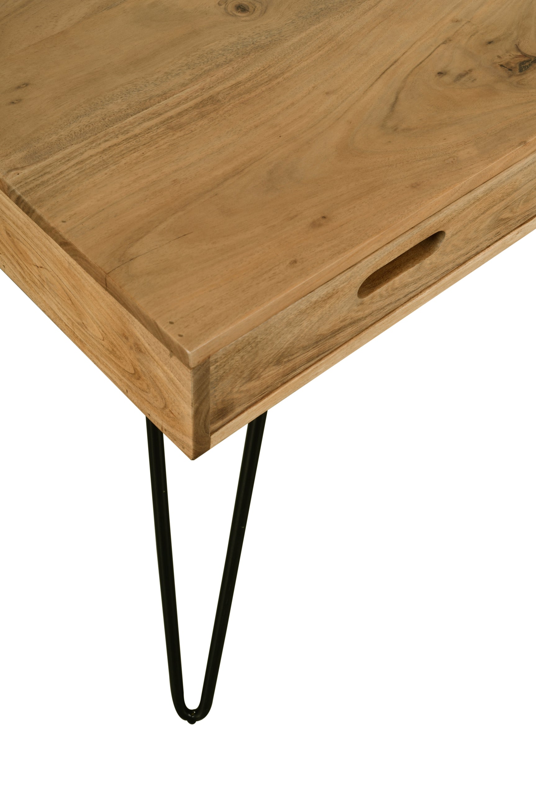 Rollins Natural Counter Table - Ornate Home