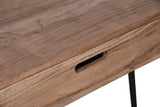 Rollins Natural End Table w/ Drawer - Ornate Home
