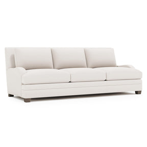 Rollins Weathered Bone - Cerused Sofa Without Pillows - Ornate Home