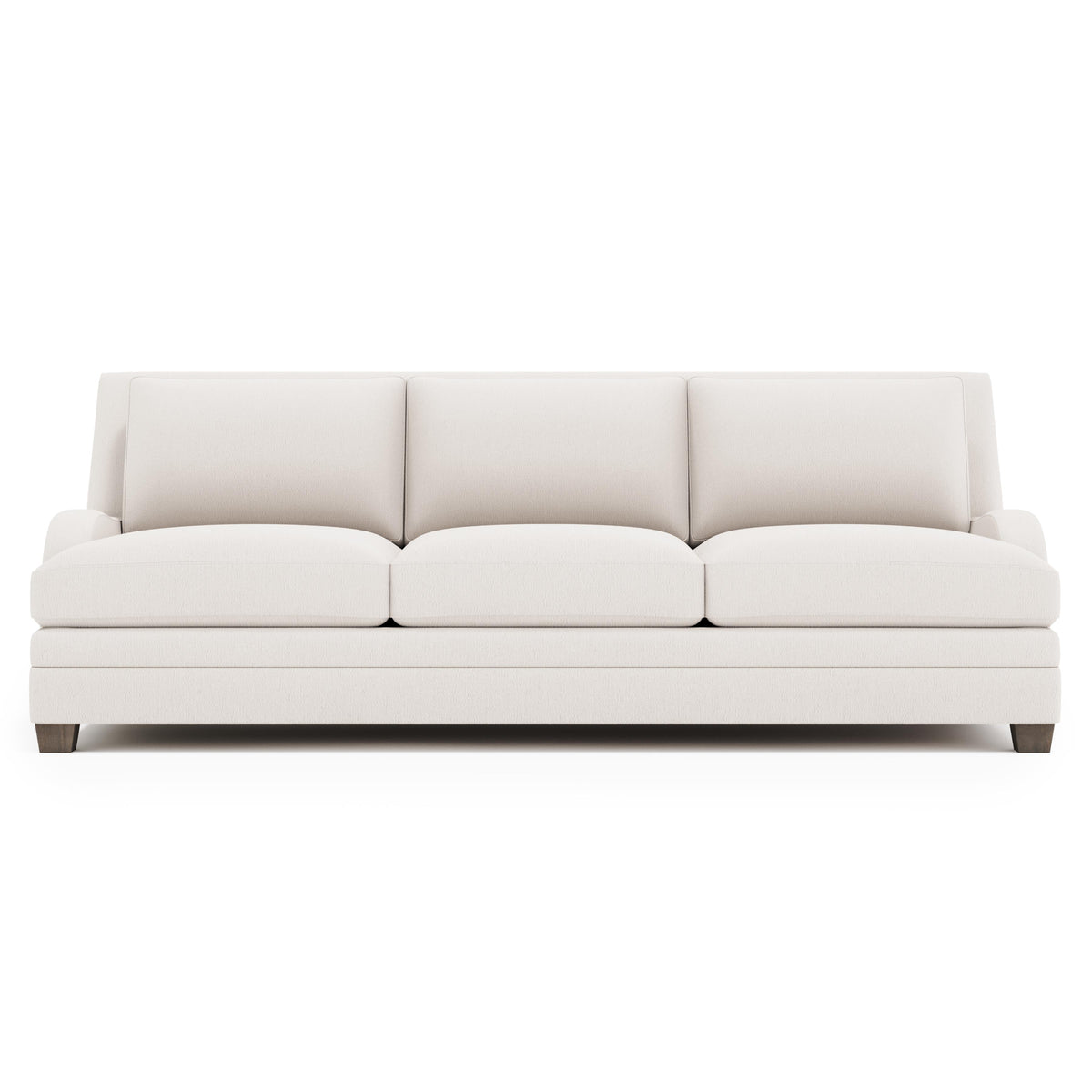 Rollins Weathered Bone - Cerused Sofa Without Pillows - Ornate Home