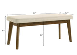 Rolstan Beige/Brown Dining Set - Ornate Home