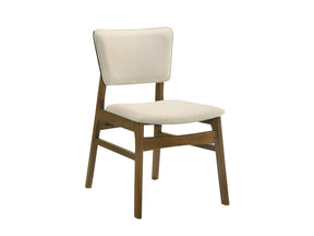Rolstan Beige/Brown Dining Side Chair - Ornate Home