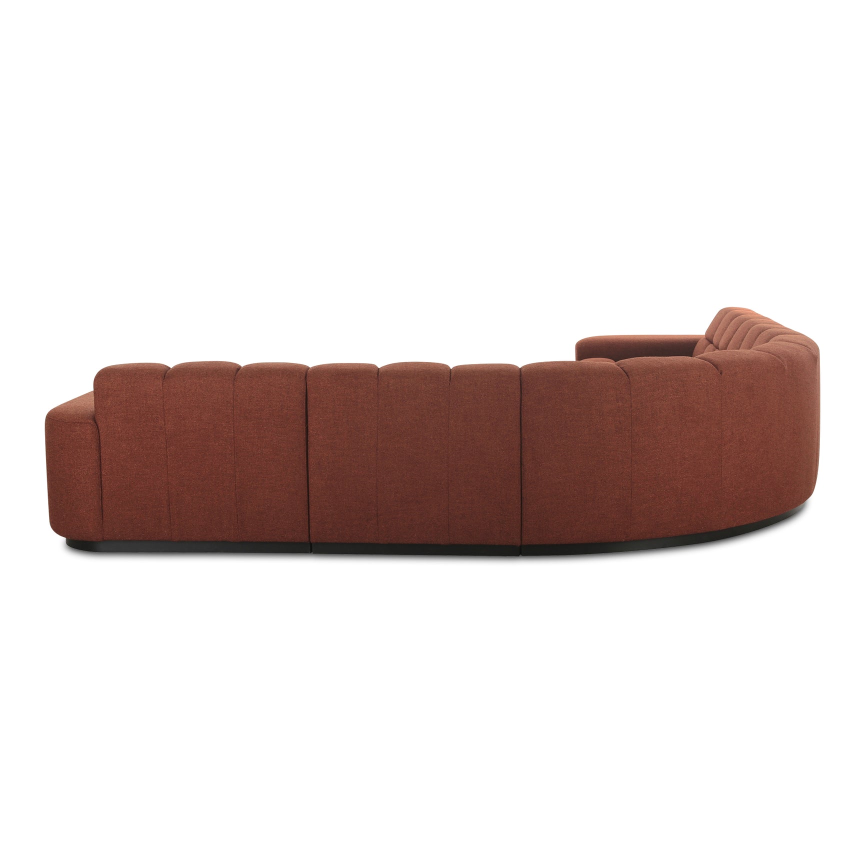 Roman Rust L Shaped Sectional - Ornate Home