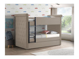 Romana II Beige Fabric Bunk Bed & Trundle (Twin/Twin) - Ornate Home