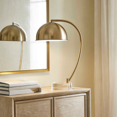 Romani Brass Desk Lamp - Ornate Home
