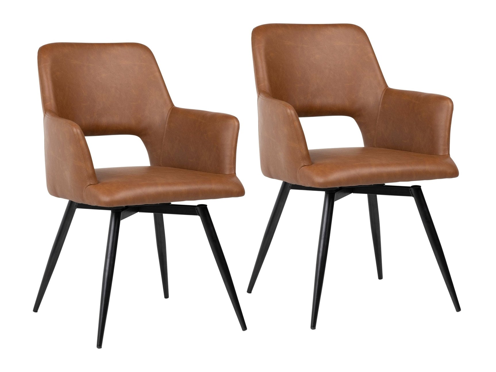 Romano Brown Dining Chair (Set of 2) - Ornate Home