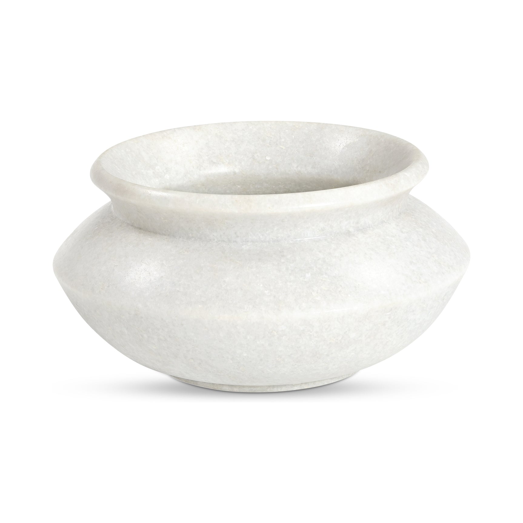 Romano White Marble Vessel - Ornate Home
