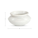 Romano White Marble Vessel - Ornate Home