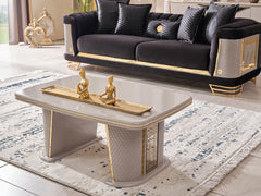 Romans Cream Coffee Table - Ornate Home