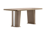 Romans Cream Dining Room Set (Consol With Mirror & Dining Table & 6 Dining Chair) - Ornate Home